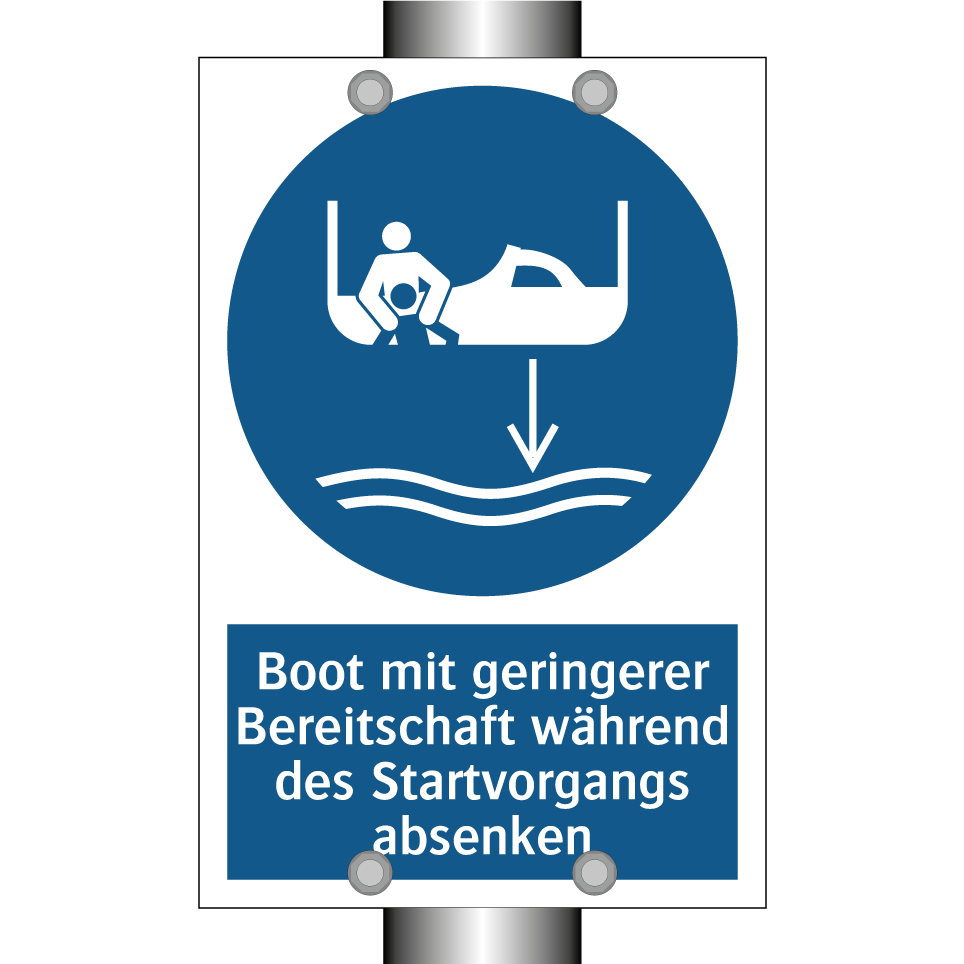 Boot mit geringerer Bereitschaft während des Startvorgangs absenken