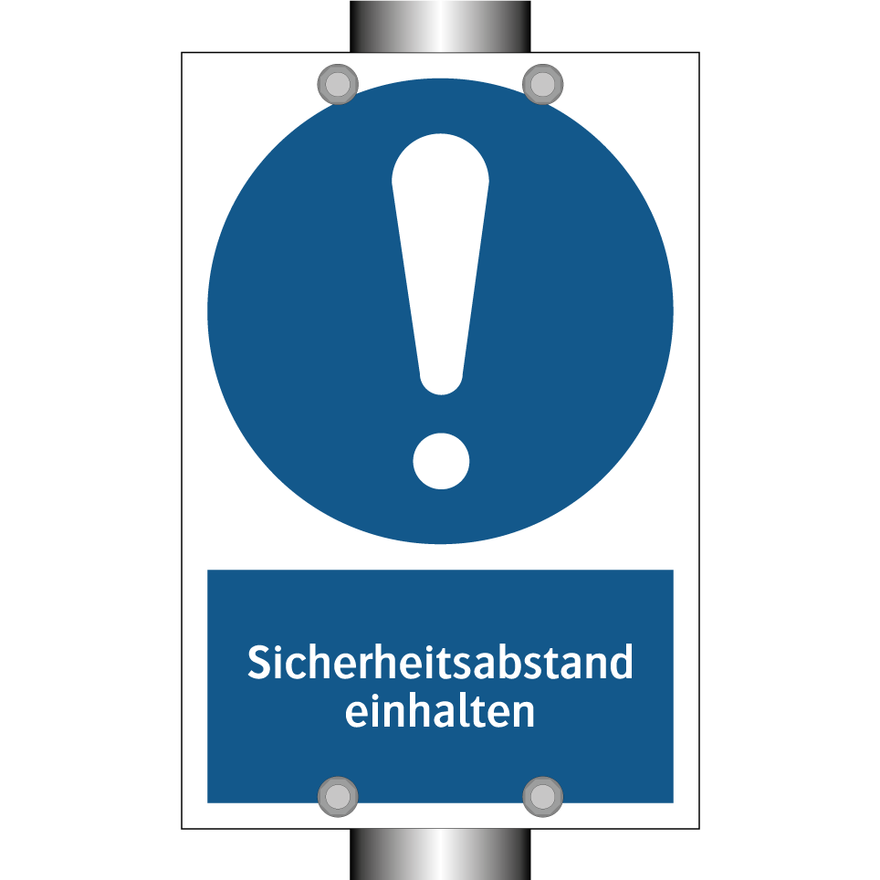 Sicherheitsabstand einhalten