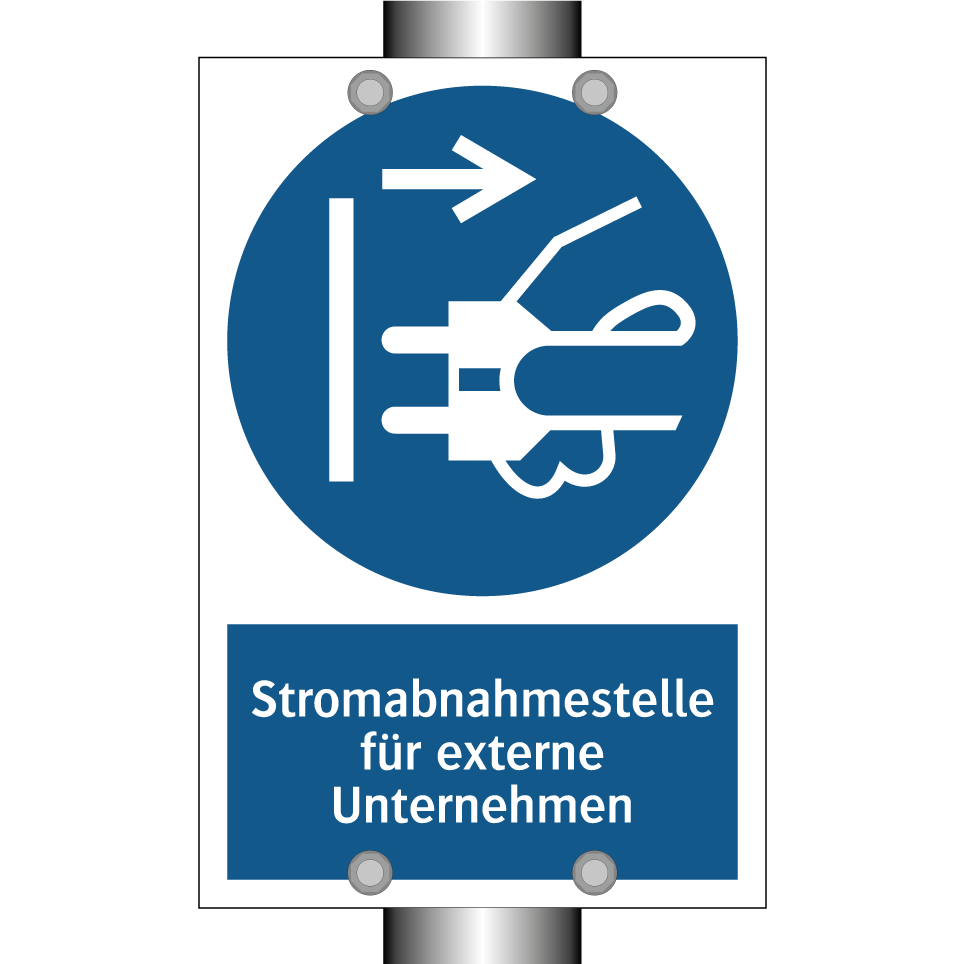 Stromabnahmestelle für externe Unternehmen