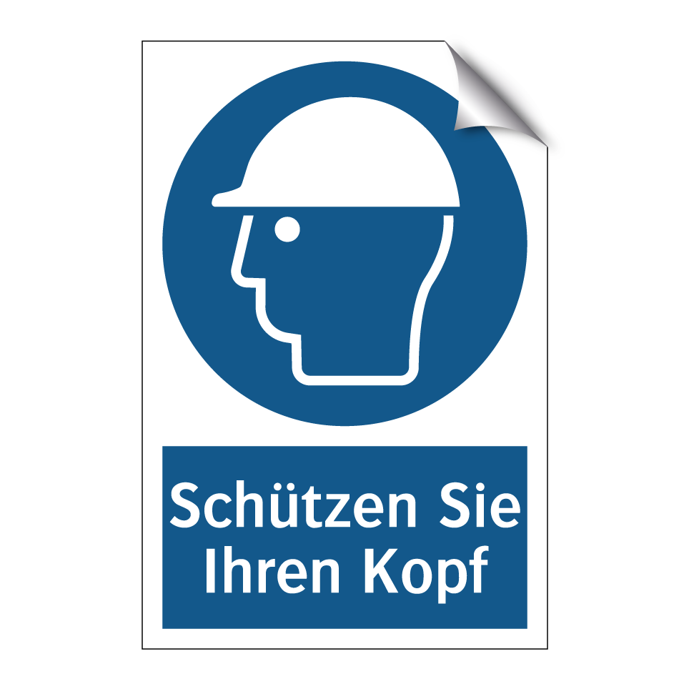 Schützen Sie Ihren Kopf
