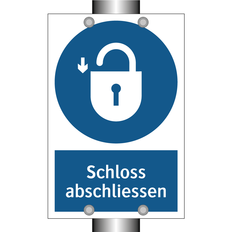 Schloss abschliessen