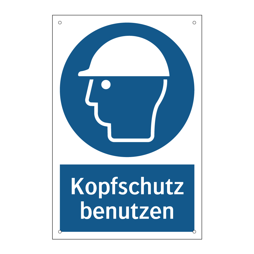 Kopfschutz benutzen
