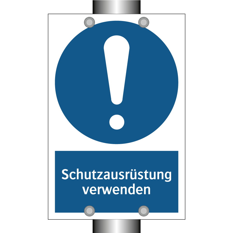 Schutzausrüstung verwenden