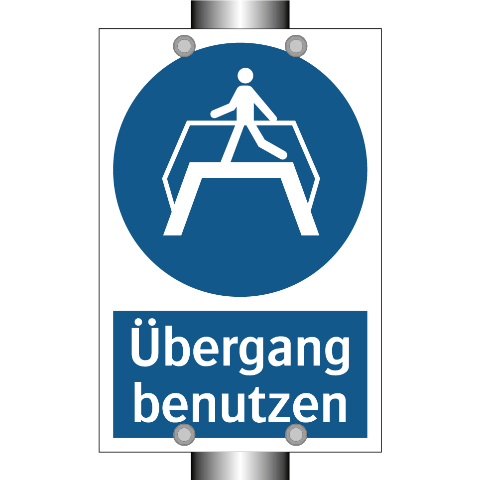 Übergang benutzen