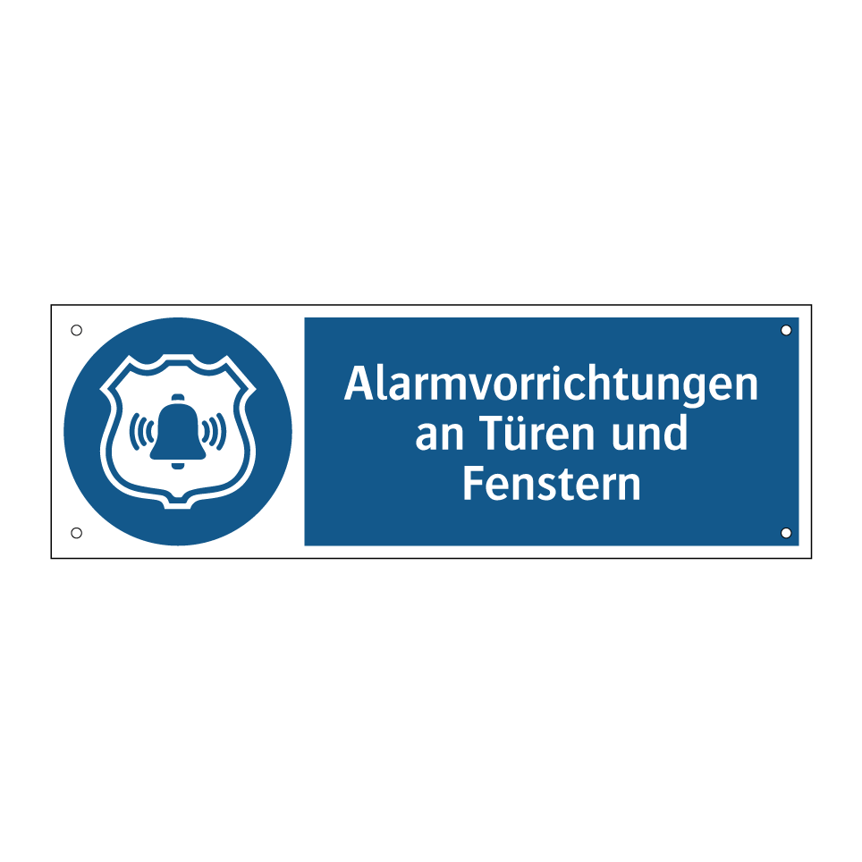 Alarmvorrichtungen an Türen und Fenstern