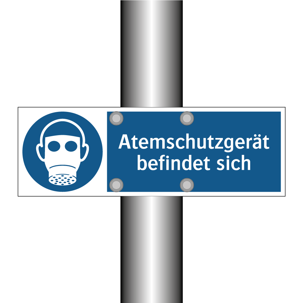 Atemschutzgerät befindet sich