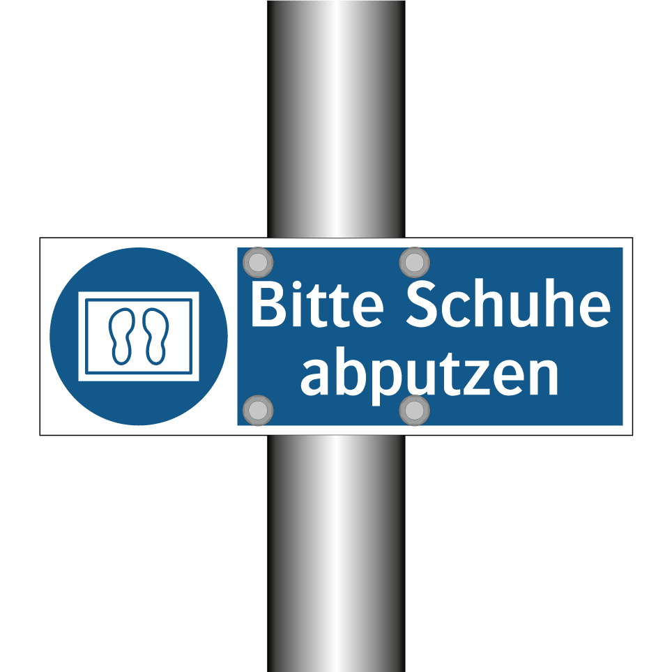 Bitte Schuhe abputzen