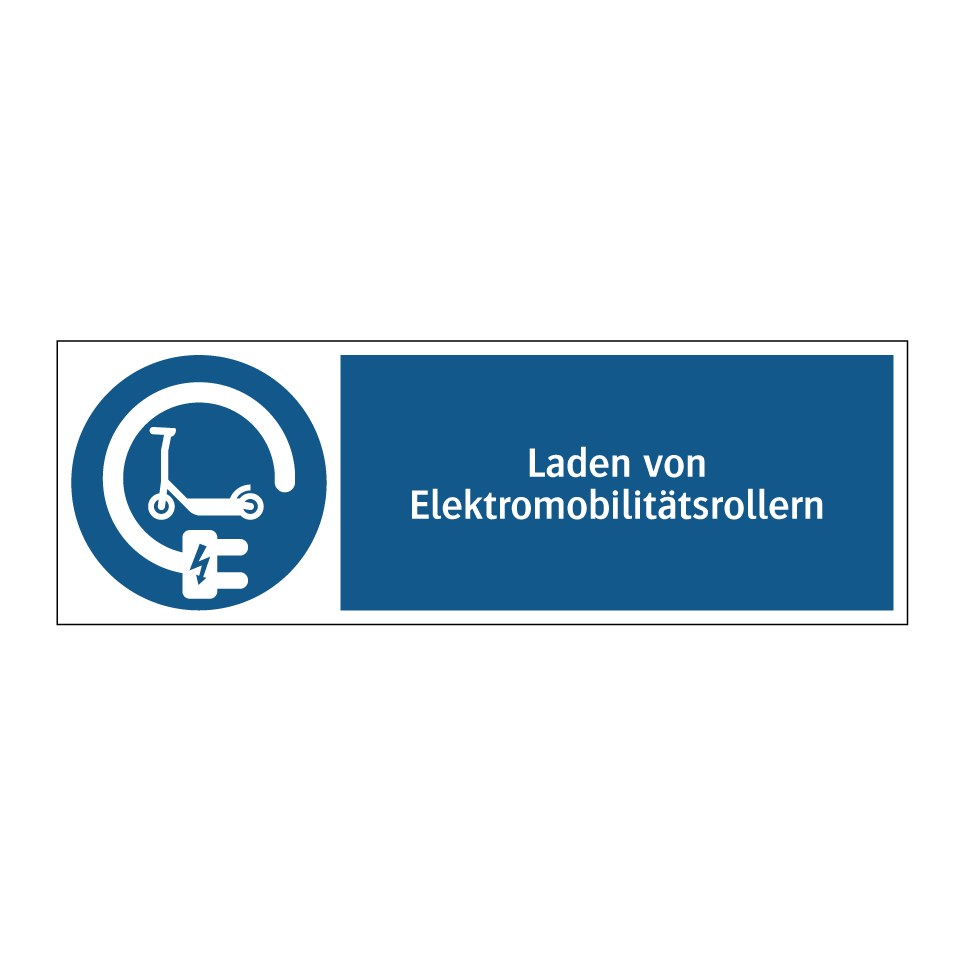 Laden von Elektromobilitätsrollern