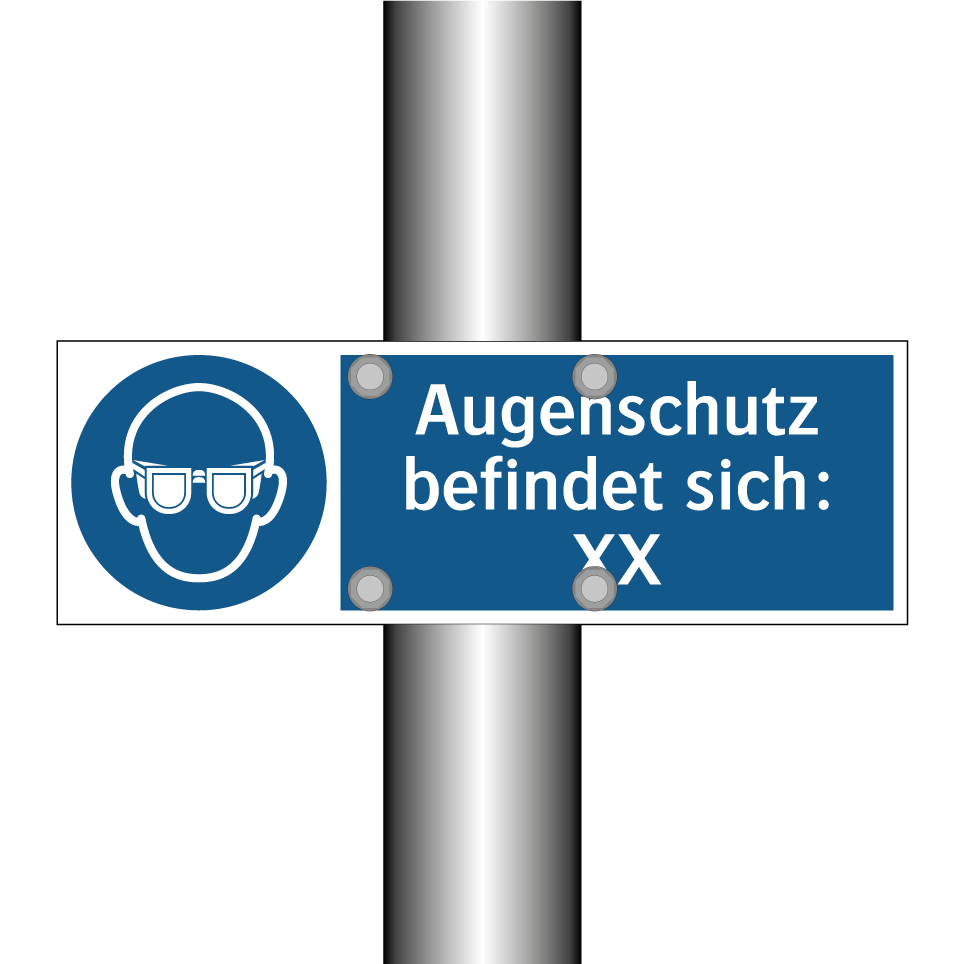 Augenschutz befindet sich: XX