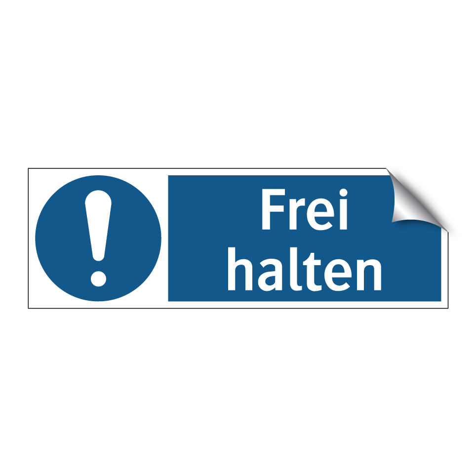 Frei halten