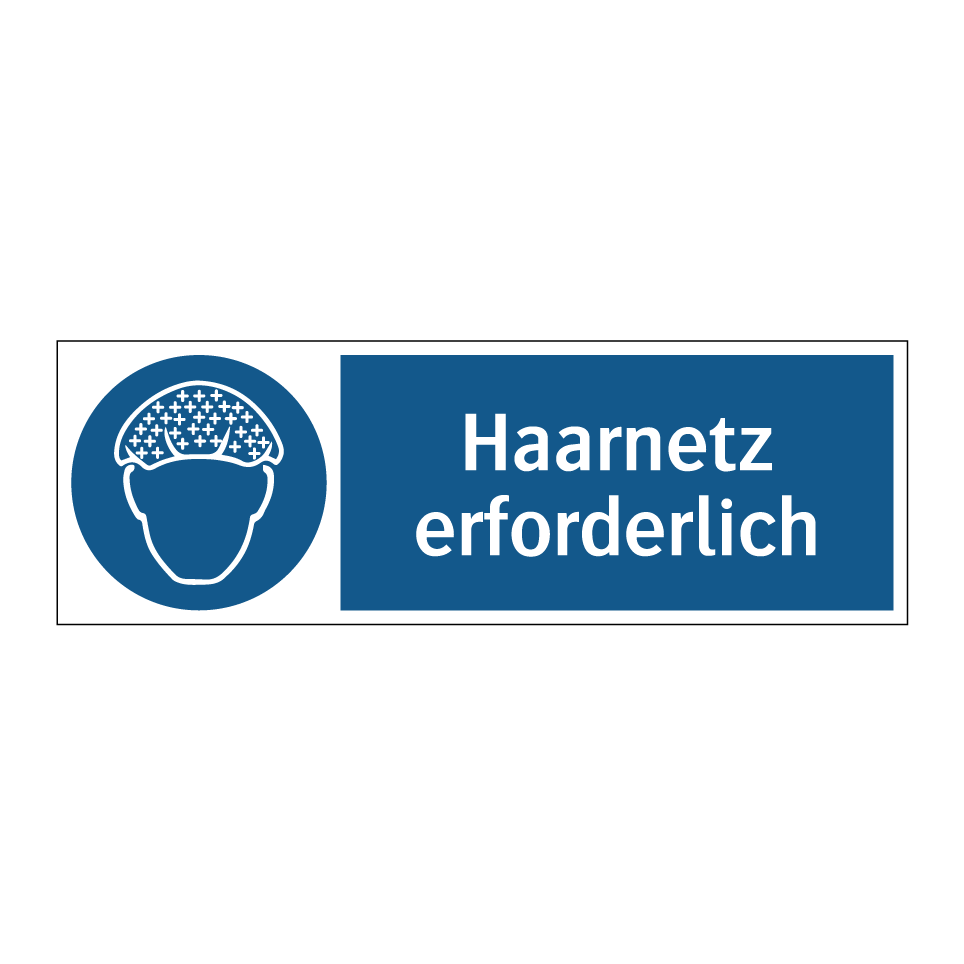 Haarnetz erforderlich