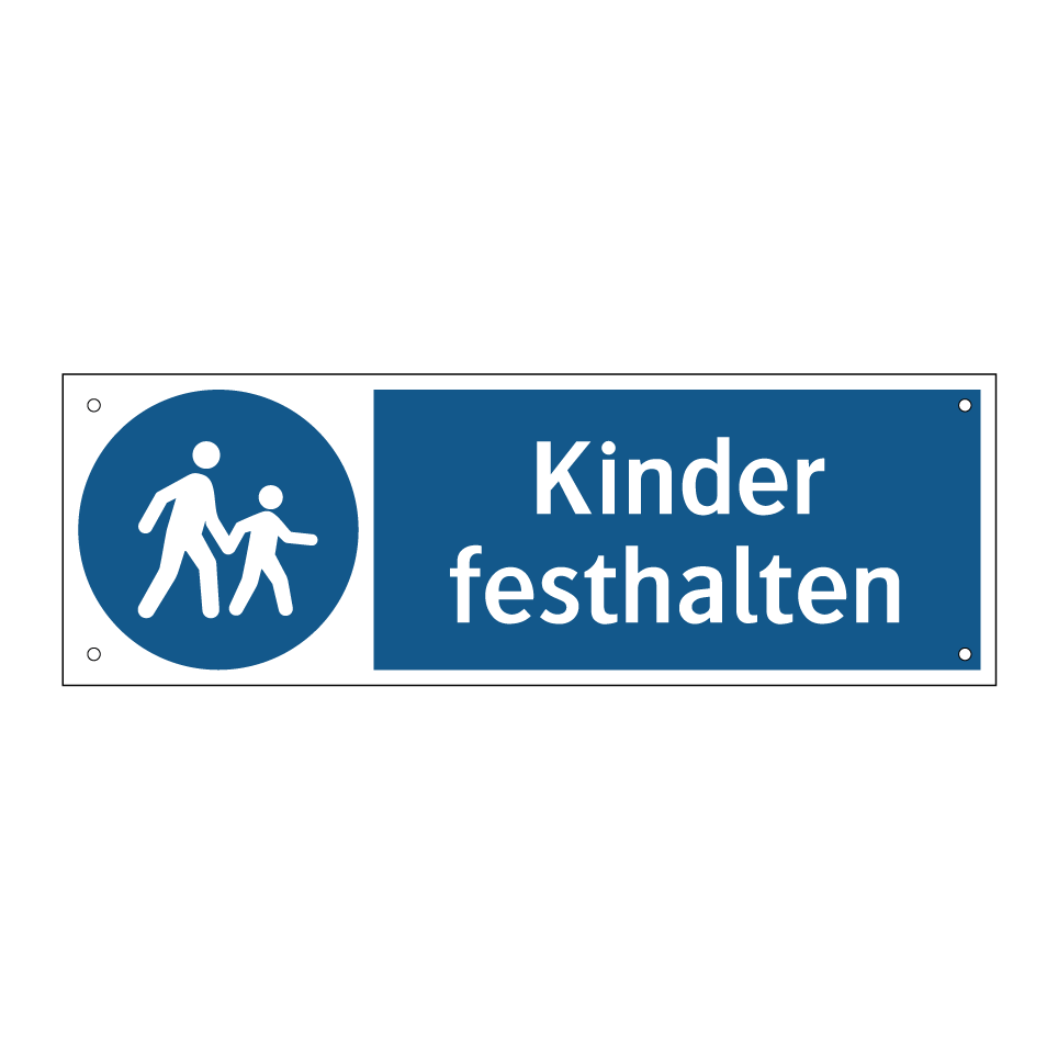 Kinder festhalten