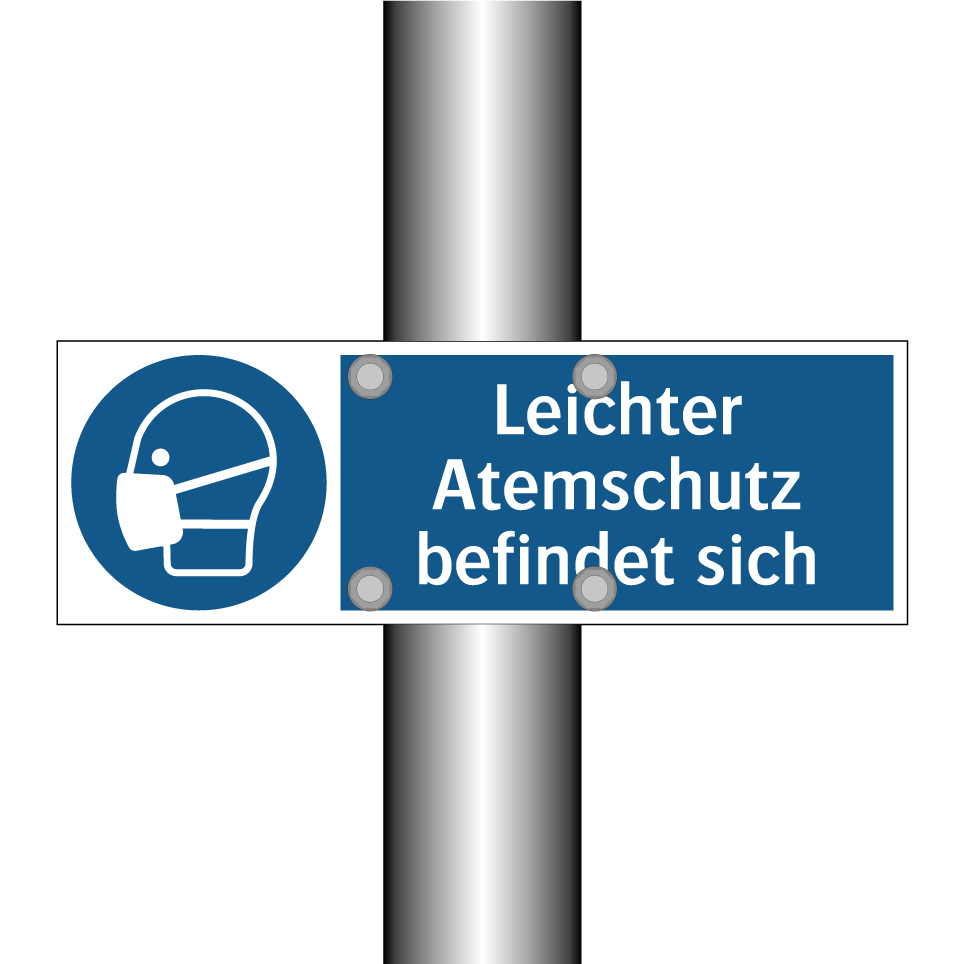 Leichter Atemschutz befindet sich