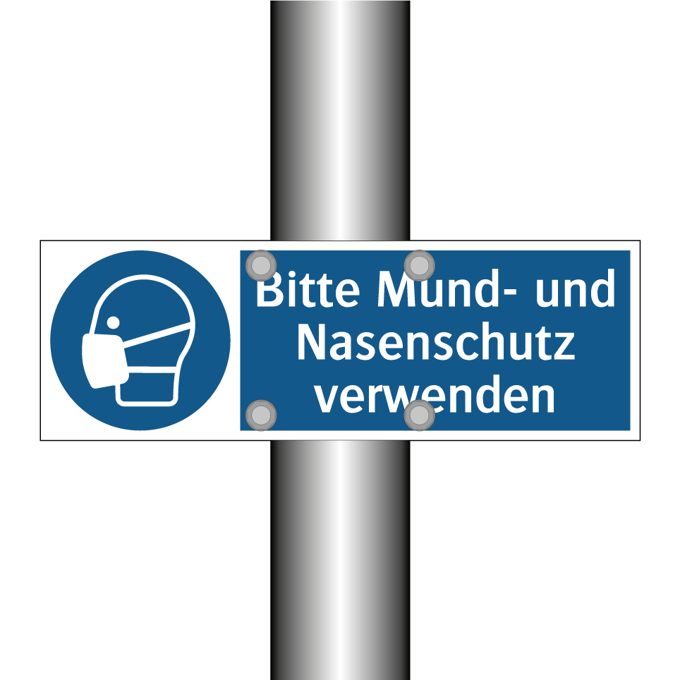 Bitte Mund- und Nasenschutz verwenden