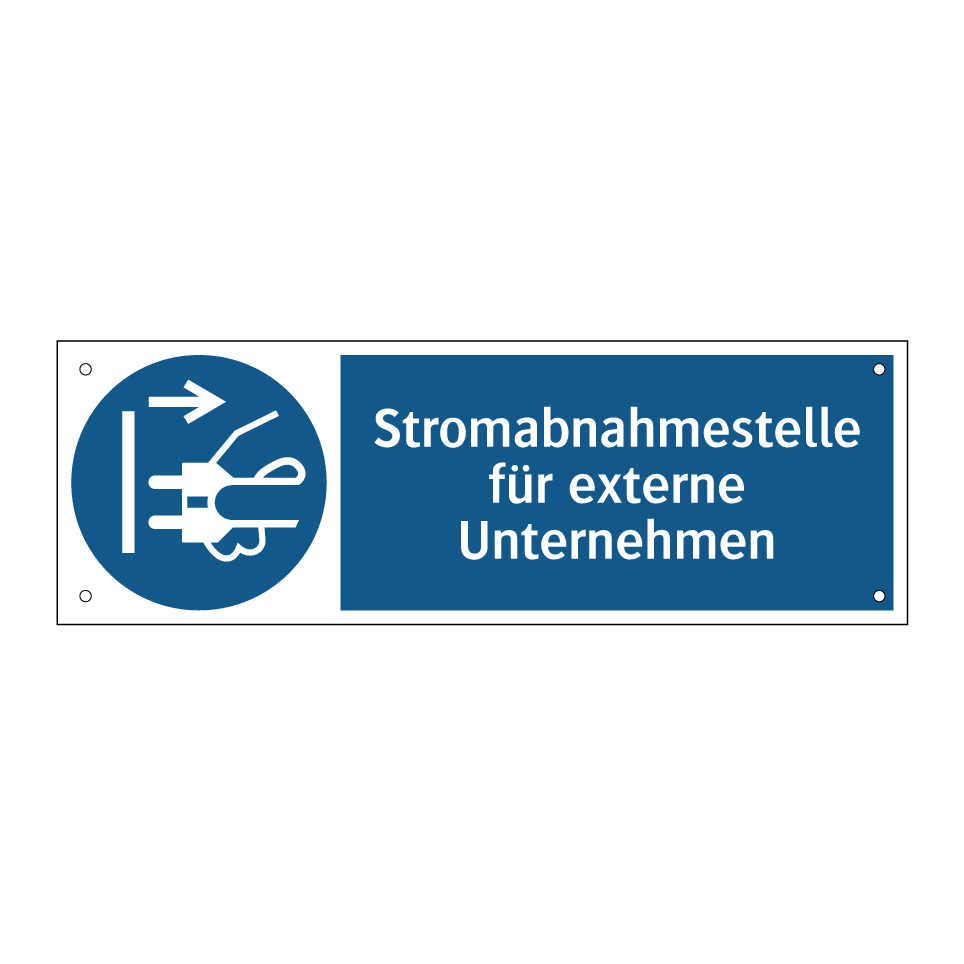 Stromabnahmestelle für externe Unternehmen