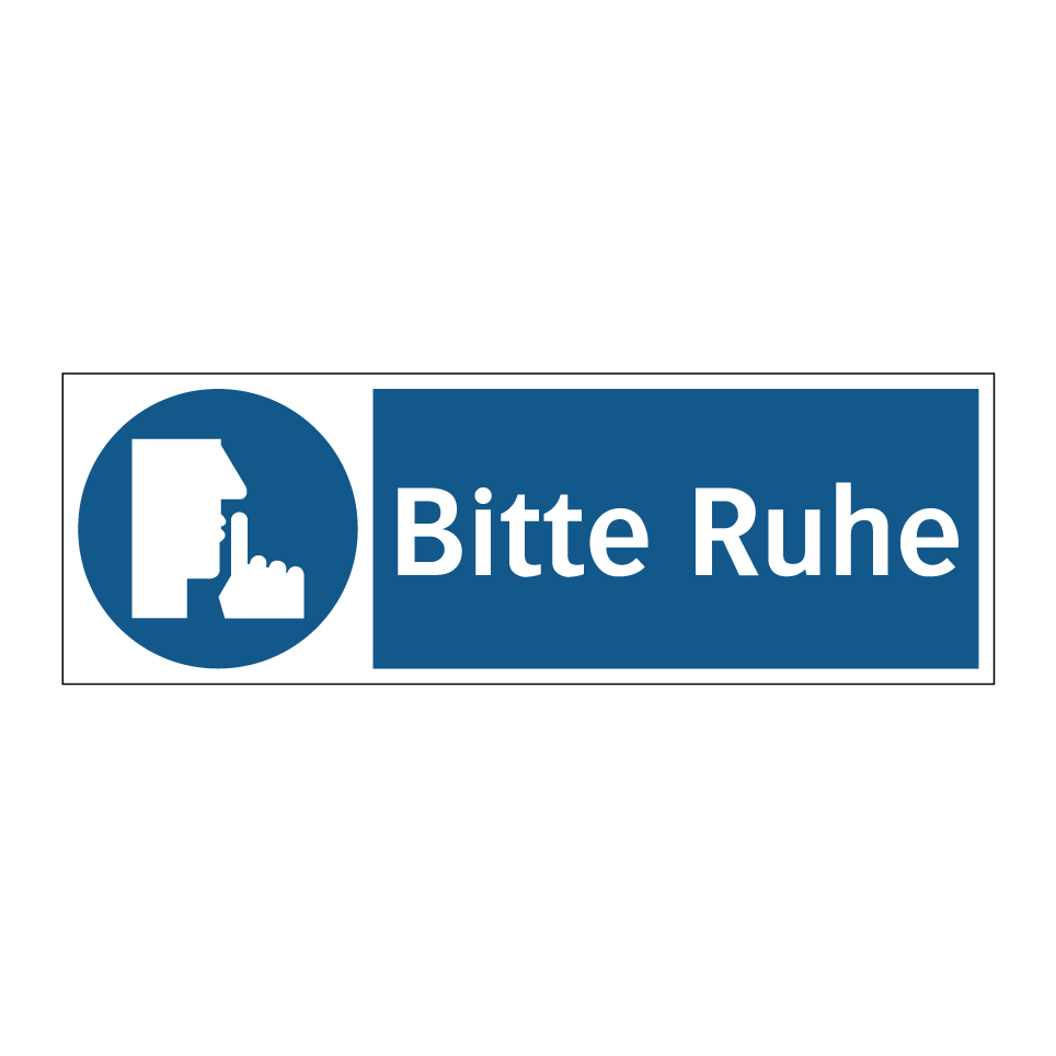Bitte Ruhe
