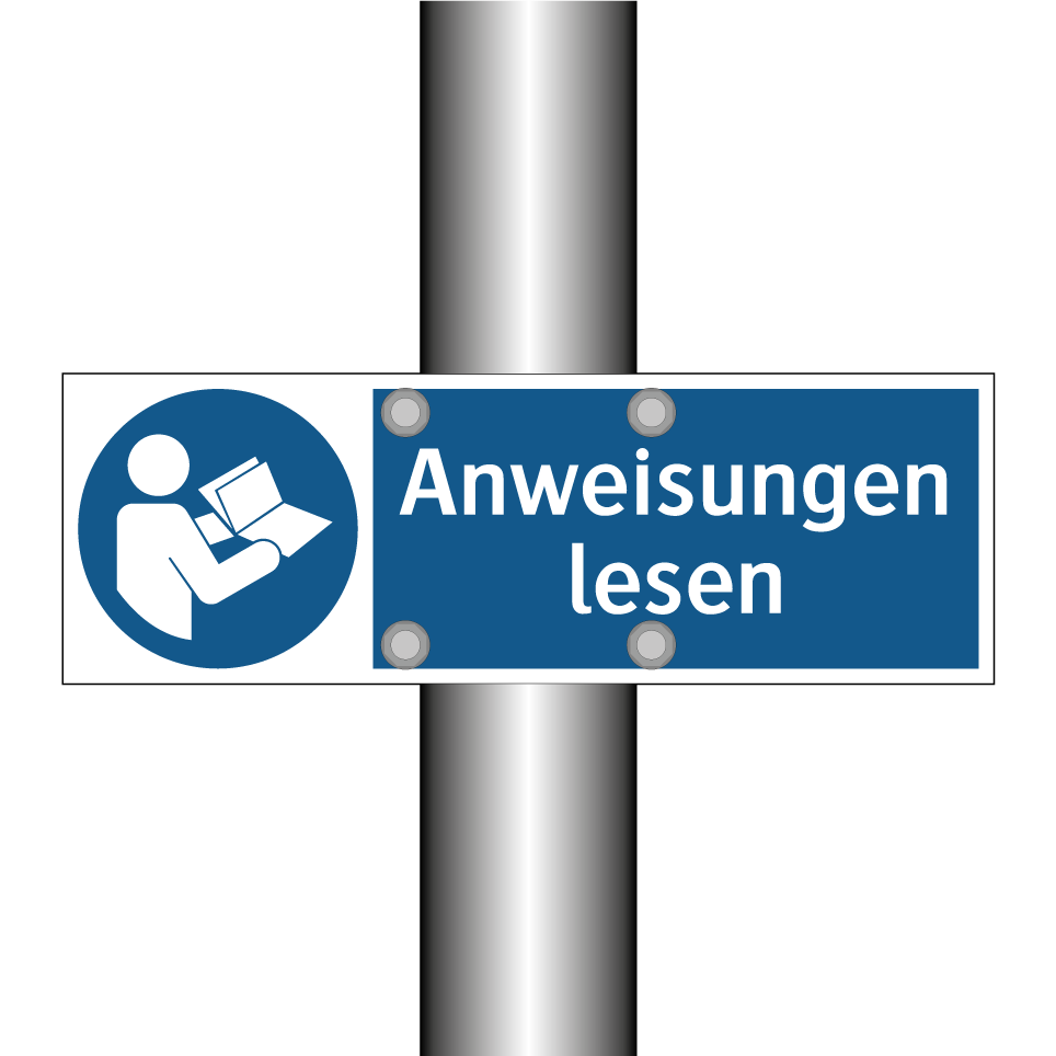 Anweisungen lesen