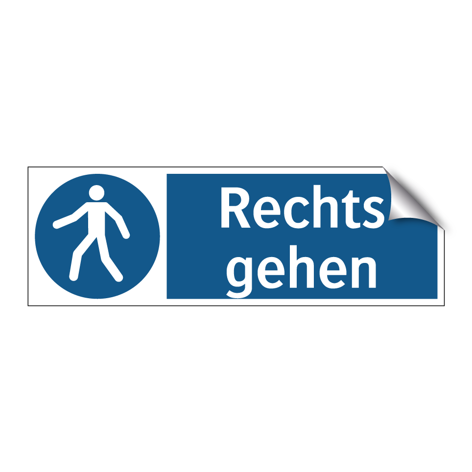 Rechts gehen