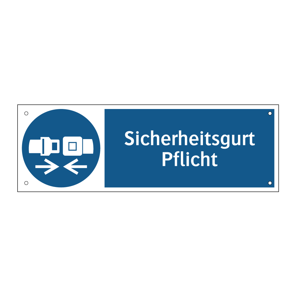 Sicherheitsgurt Pflicht