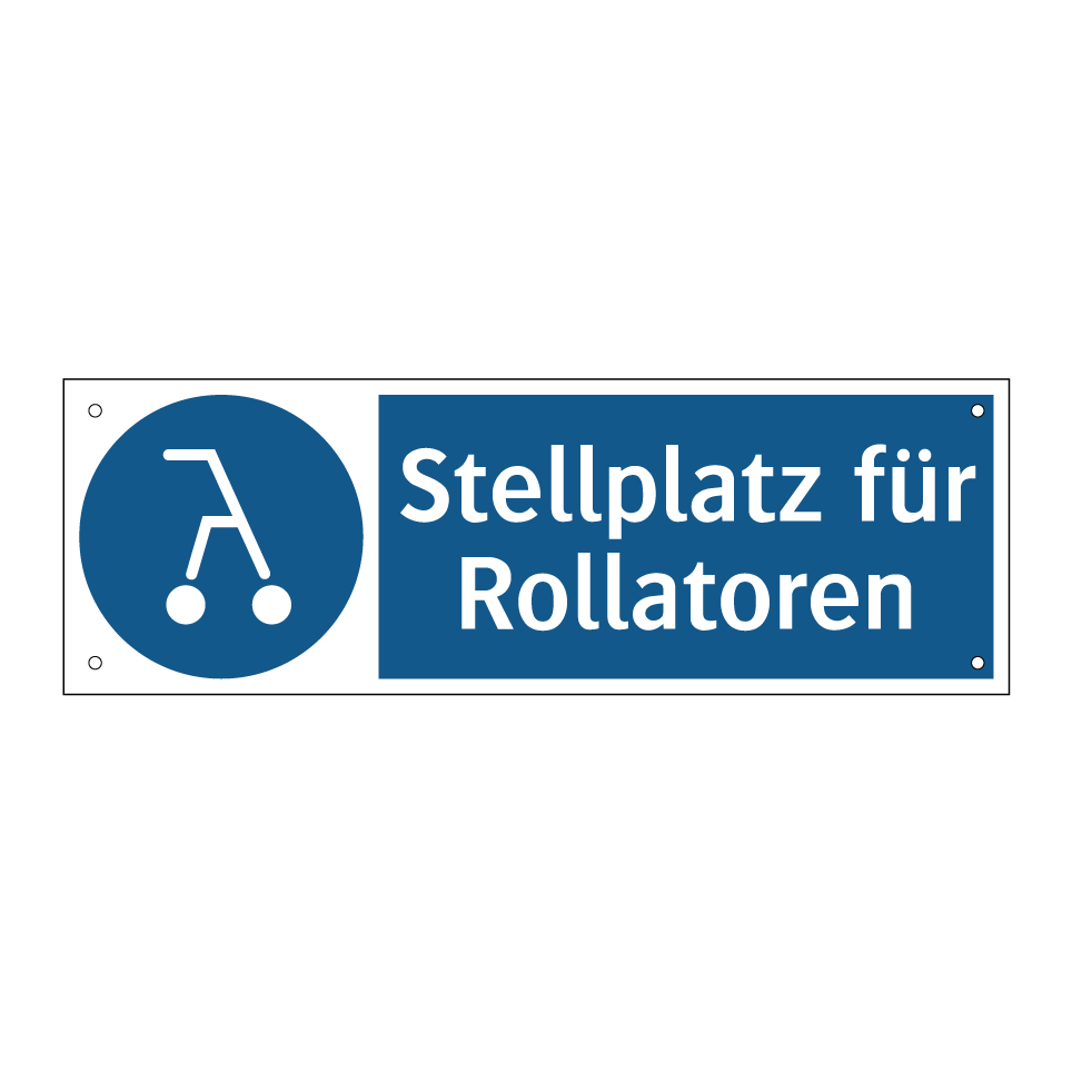 Stellplatz für Rollatoren