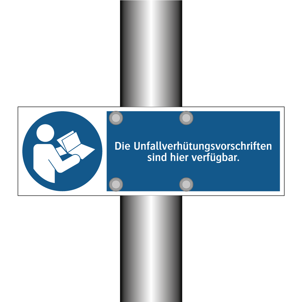 Die Unfallverhütungsvorschriften sind hier verfügbar.
