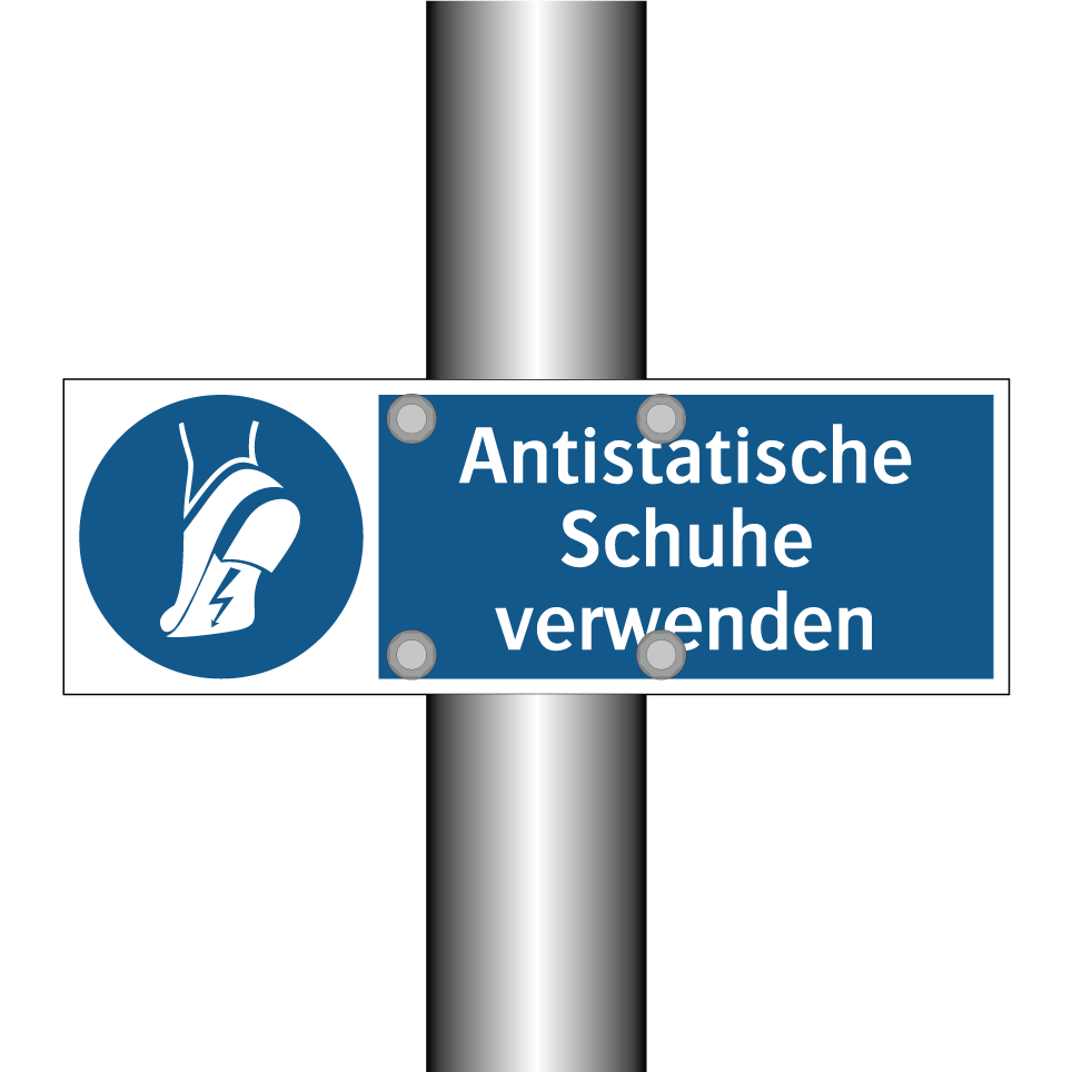 Antistatische Schuhe verwenden