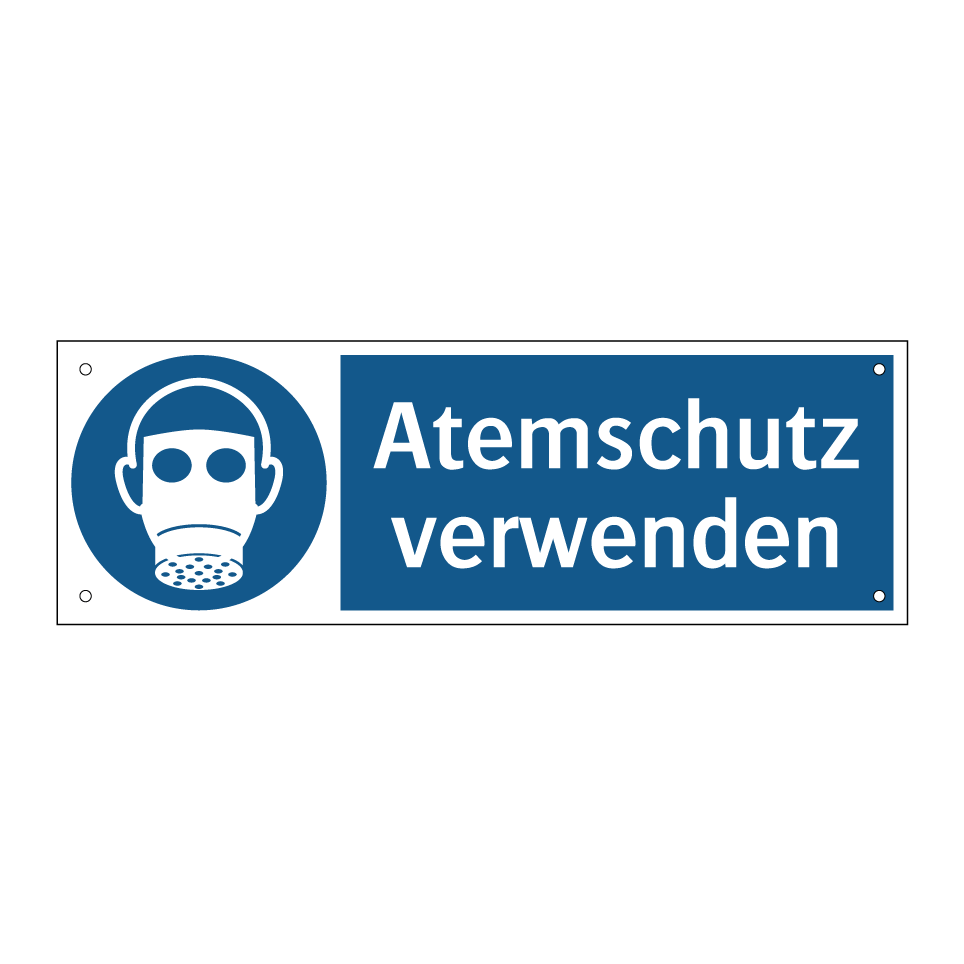 Atemschutz verwenden