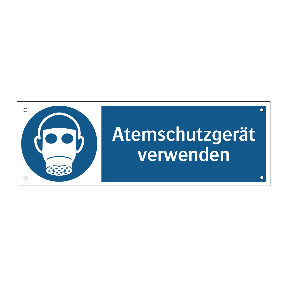Atemschutzgerät verwenden
