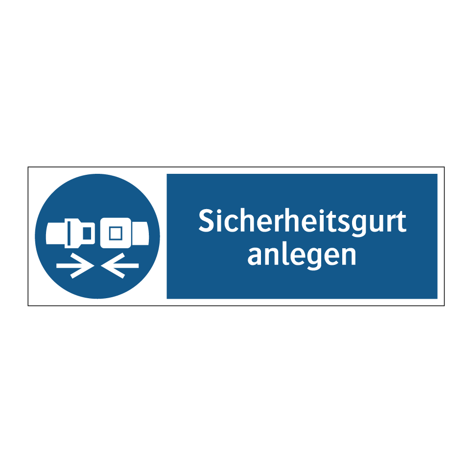 Sicherheitsgurt anlegen