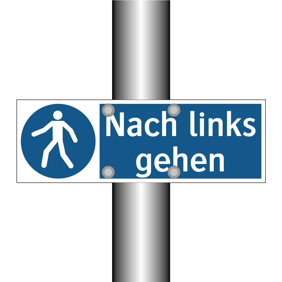Nach links gehen