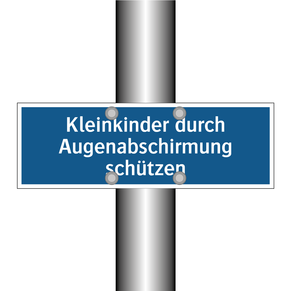 Kleinkinder durch Augenabschirmung schützen