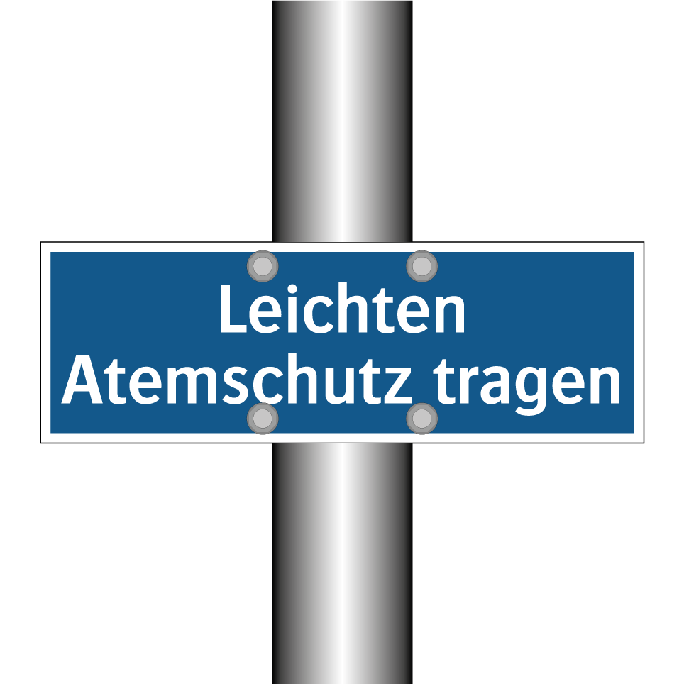 Leichten Atemschutz tragen