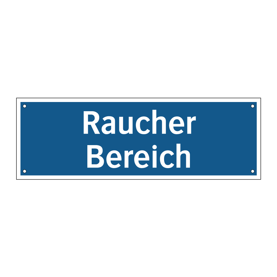 Raucher Bereich
