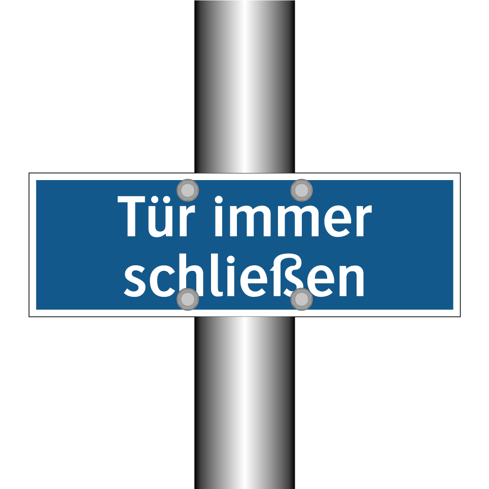 Tür immer schließen