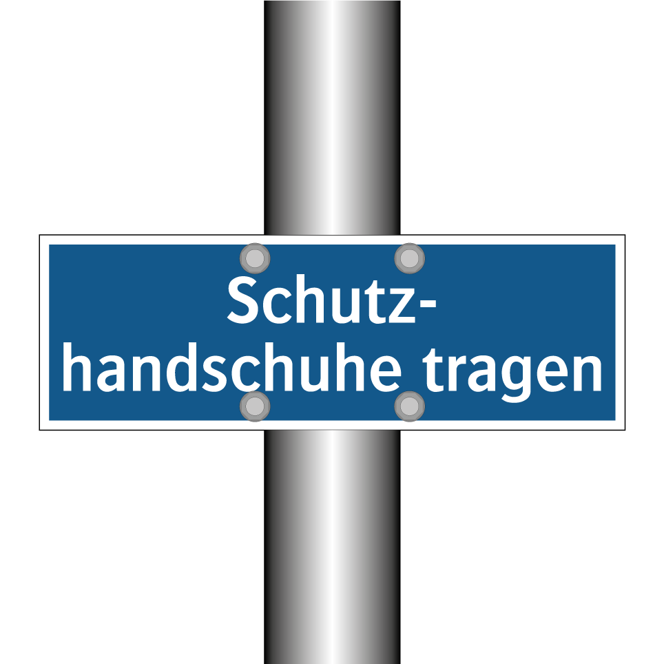Schutz- handschuhe tragen
