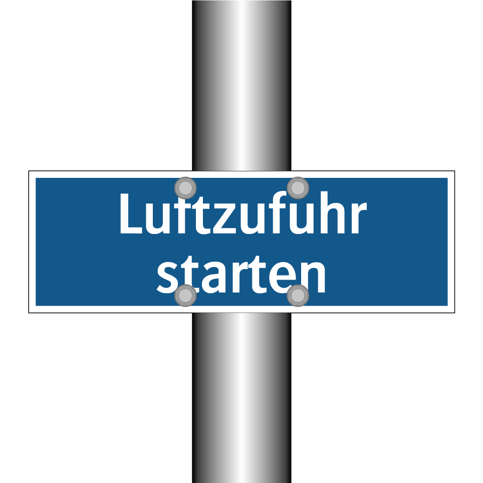 Luftzufuhr starten