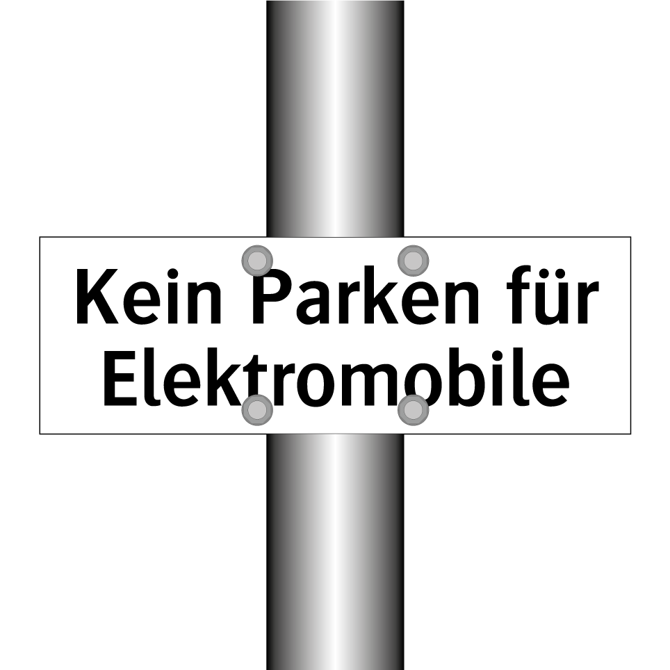 Kein Parken für Elektromobile