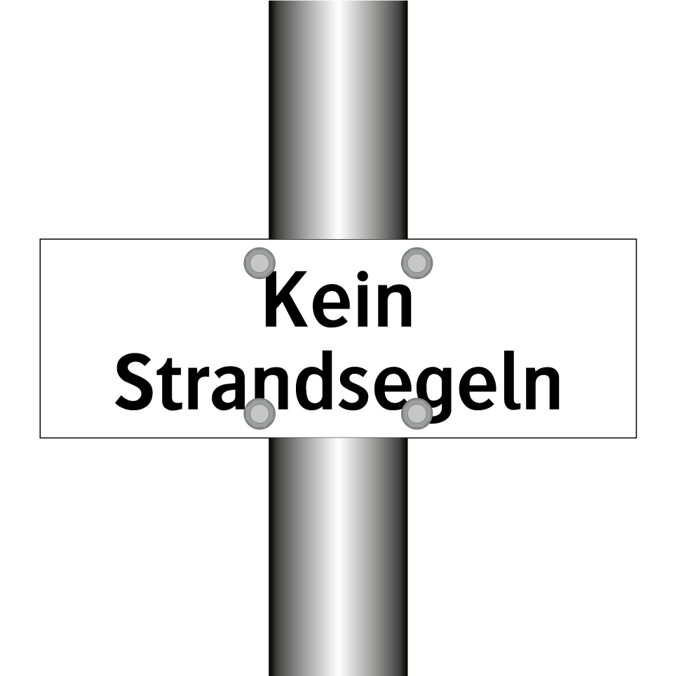 Kein Strandsegeln