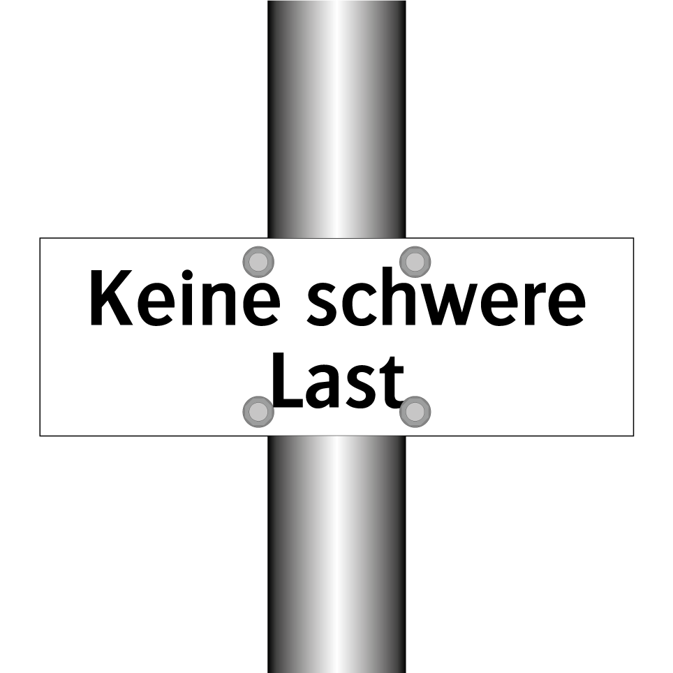Keine schwere Last