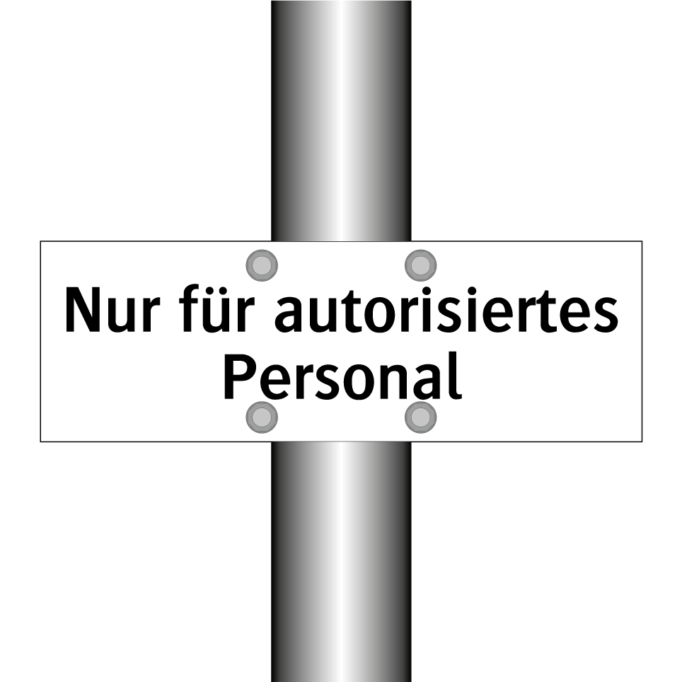 Nur für autorisiertes Personal