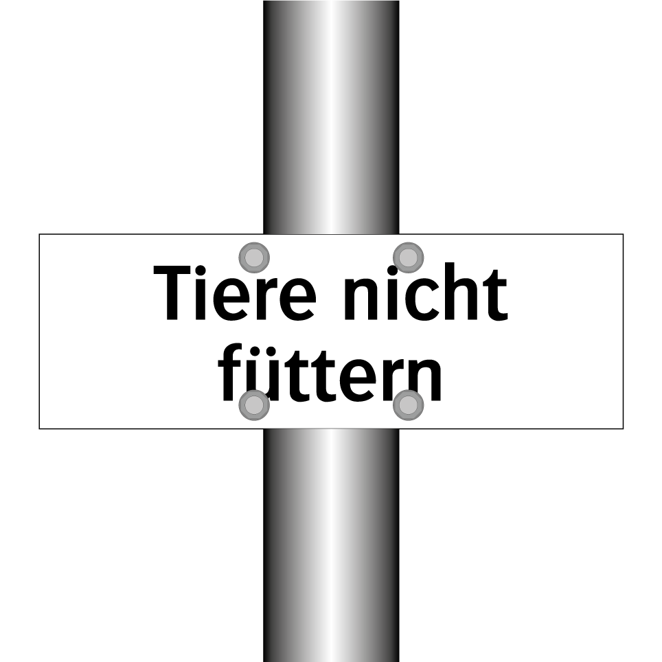 Tiere nicht füttern