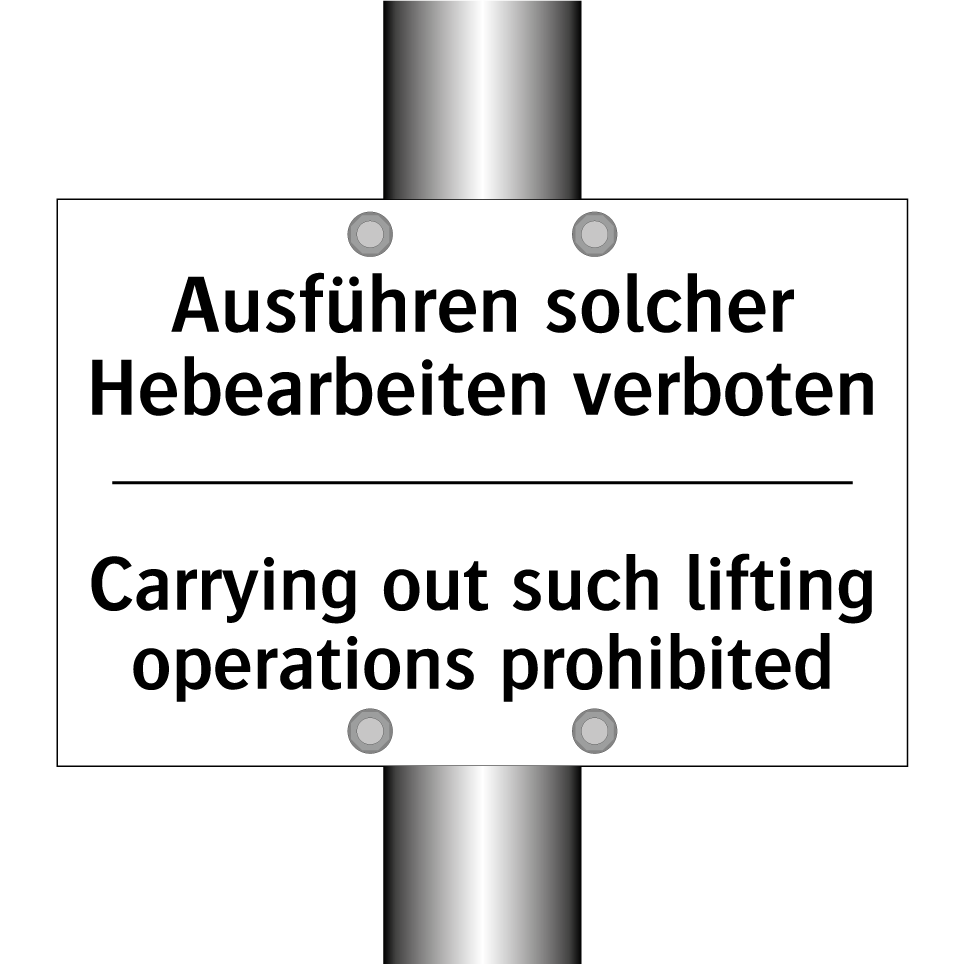 Ausführen solcher Hebearbeiten /.../ - Carrying out such lifting operations /.../