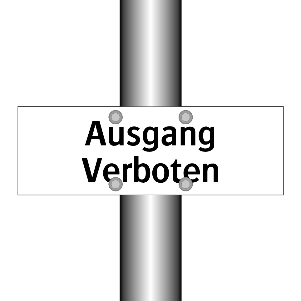 Ausgang Verboten