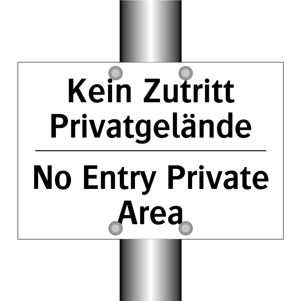 Kein Drängeln - No pushing
