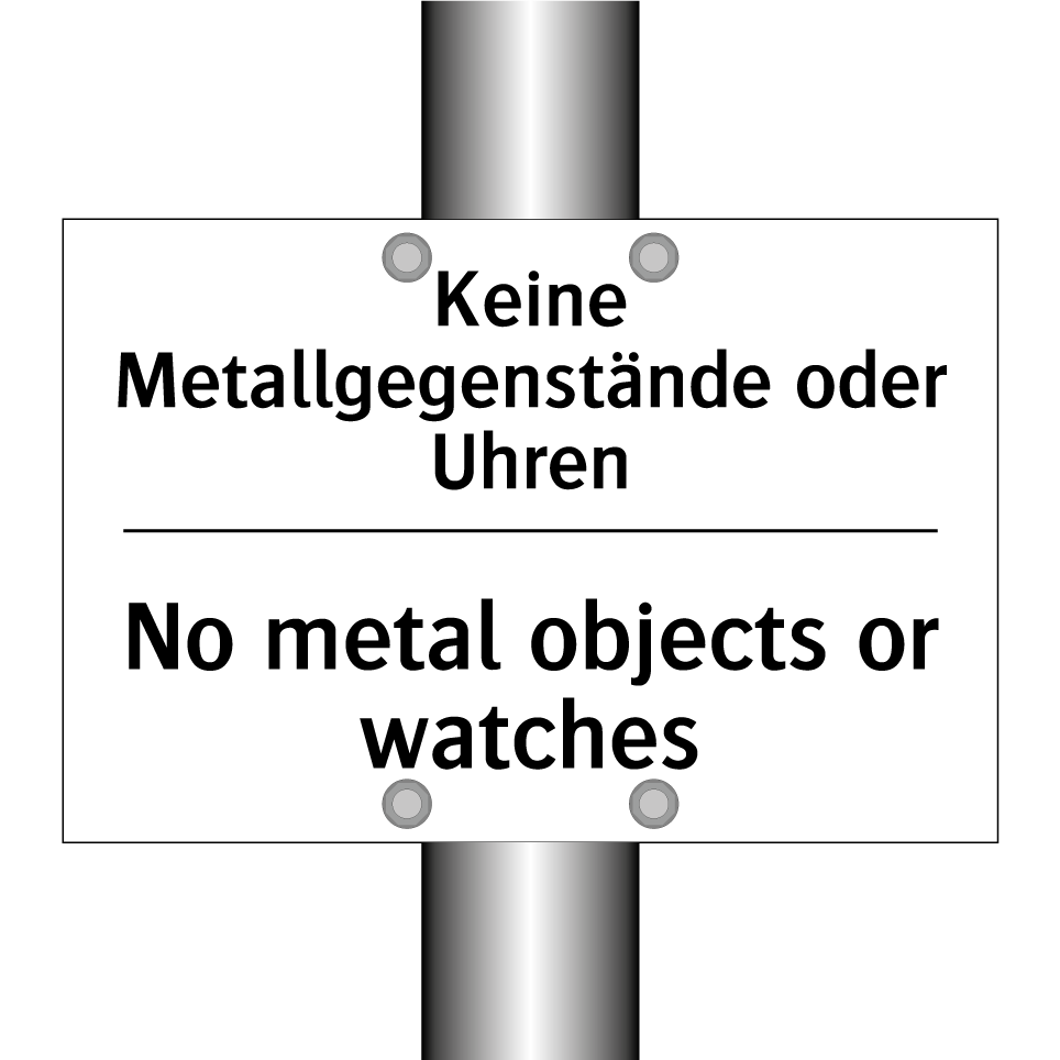 Kein Zutritt für Arbeitsfahrzeuge/.../ - No entry for work vehicles
