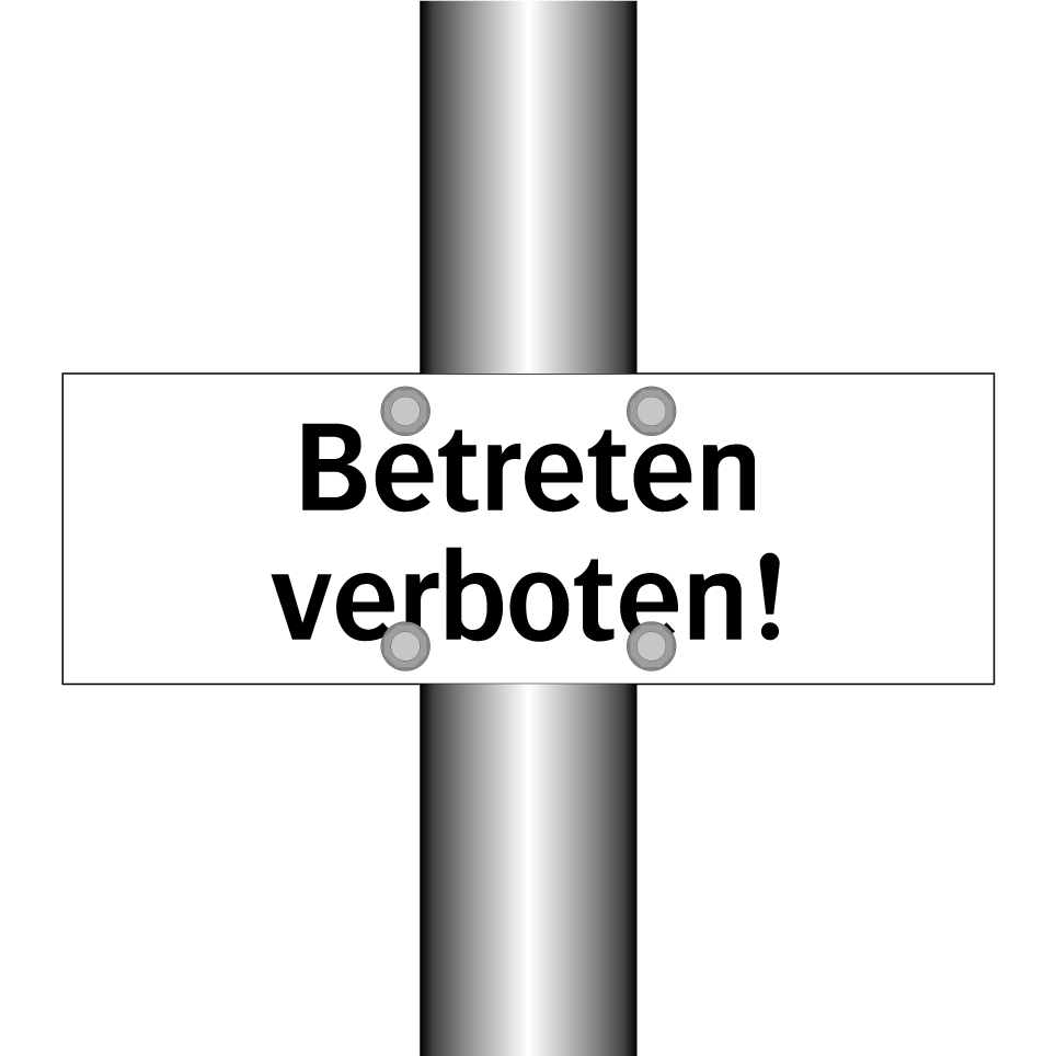 Betreten verboten!