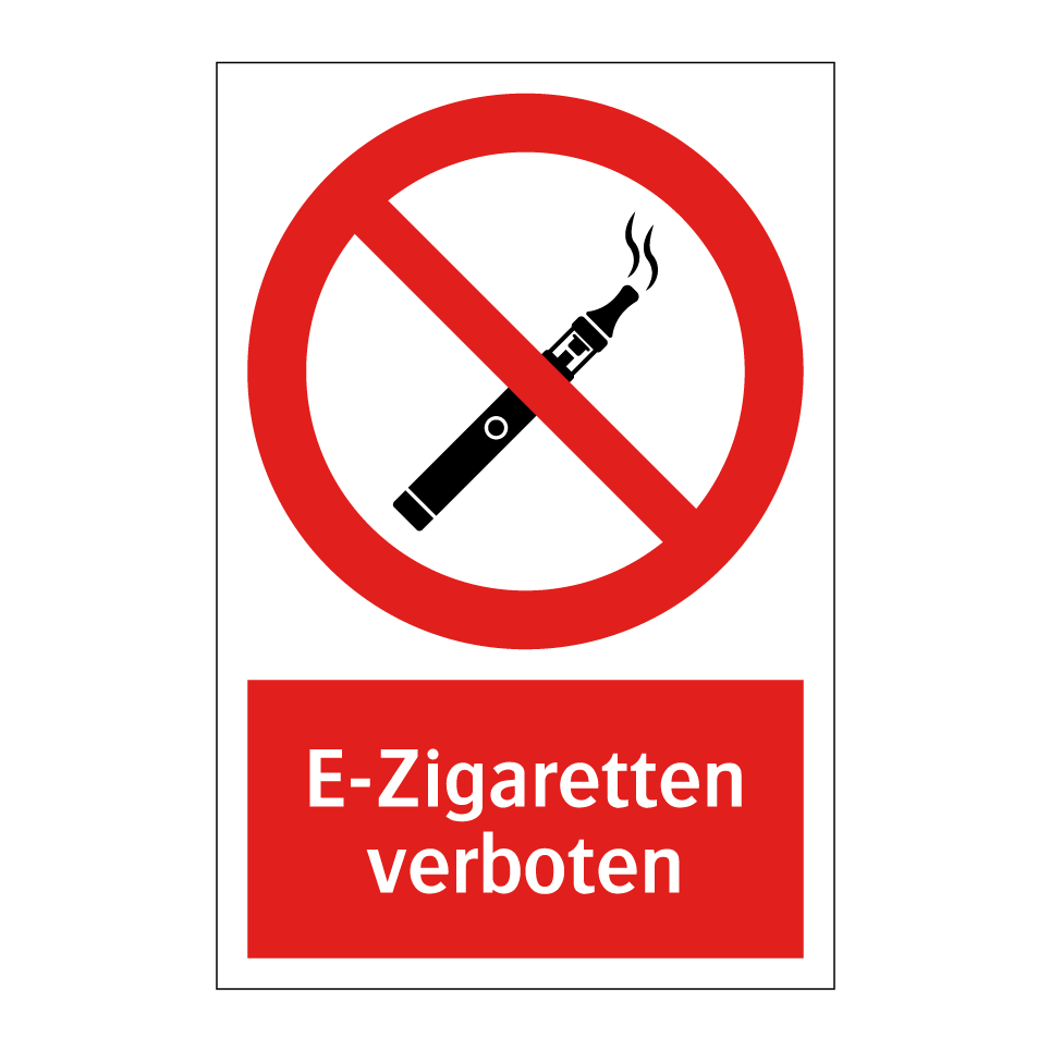 E-Zigaretten verboten