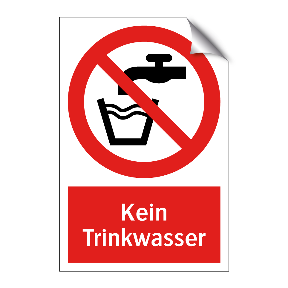 Kein Trinkwasser