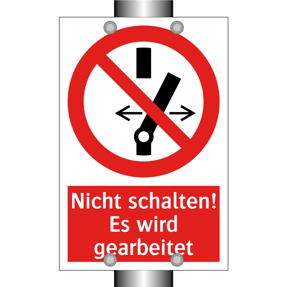 Nicht schalten! Es wird gearbeitet