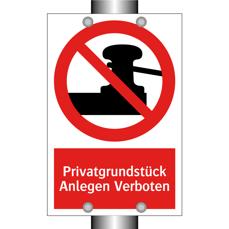 Privatgrundstück Anlegen Verboten